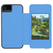 Butchart Gardens - Brentwood Bay Incipio iPhone Portemonnee Hoesje (Agenda Open)