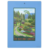 Butchart Gardens - Brentwood Bay Klembord (Achterkant)