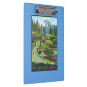 Butchart Gardens - Brentwood Bay Klembord (Rechts)