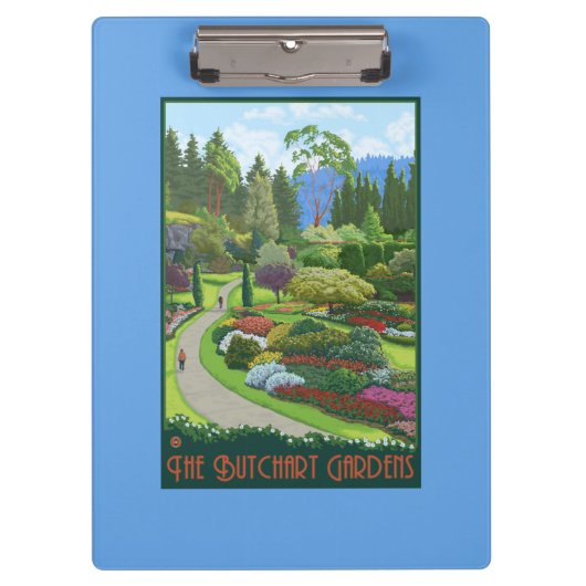 Butchart Gardens - Brentwood Bay Klembord (Voorkant)