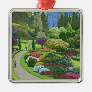 Butchart Gardens - Brentwood Bay Metalen Ornament
