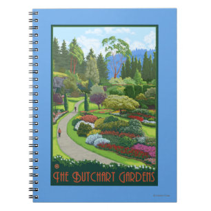 Butchart Gardens - Brentwood Bay Notitieboek