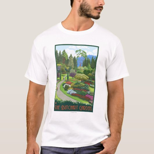 Butchart Gardens - Brentwood Bay T-shirt (Voorkant)