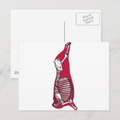 BUTCHER ANATOMY BRIEFKAART (Voorkant / Achterkant)