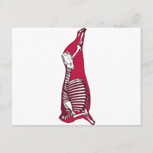 BUTCHER ANATOMY BRIEFKAART