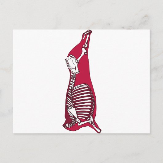 BUTCHER ANATOMY BRIEFKAART (Voorkant)