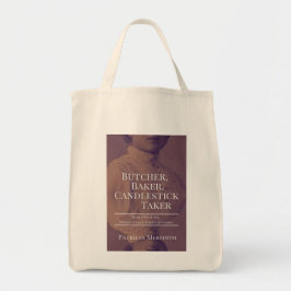 Butcher, Baker, Candlestick Taker Book Bag Tote Bag