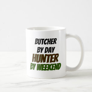 Butcher beroemd gemaakt door Day Hunter Weekend Koffiemok