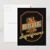 Butcher Briefkaart (Voorkant / Achterkant)