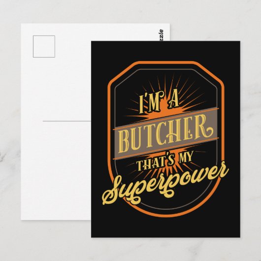 Butcher Briefkaart (Voorkant / Achterkant)
