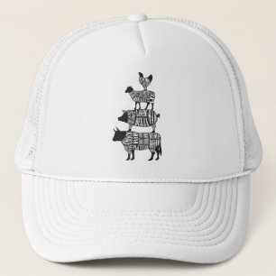 Butcher Butcher BBQ Funny Trucker Pet