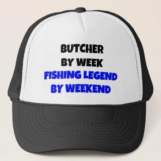 Butcher by Week Gevist Legend By Weekend Trucker Pet (Voorkant)