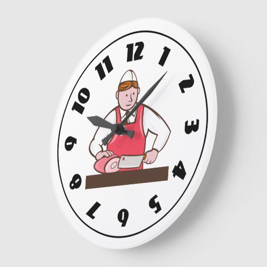 Butcher Clock Grote Klok (Hoek)