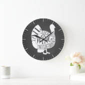 Butcher diagram meat cuts clock turkey thanks grote klok (Huis)