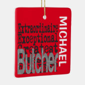 Butcher Extraordinaire CUSTOM Keramisch Ornament (Rechts)