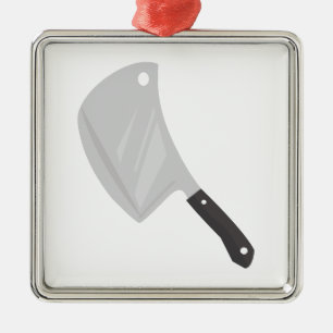 Butcher Knife Metalen Ornament