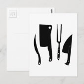 Butcher Knives Briefkaart (Voorkant / Achterkant)