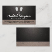 Butcher Knives | Chef Visitekaartje (Voorkant / Achterkant)