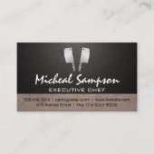 Butcher Knives | Chef Visitekaartje (Voorkant)