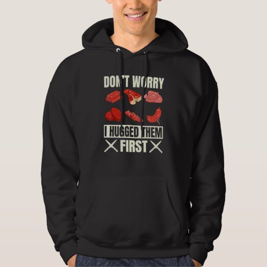 Butcher Meat Whisperer Flesher Poultry Shop Owner  Hoodie (Voorkant)