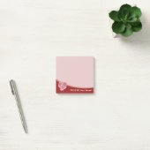 Butcher Post-IT notities op donkerrode achtergrond Post-it® Notes (Kantoor)