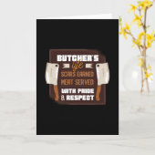 Butcher Quote Kaart (Gele Bloem)