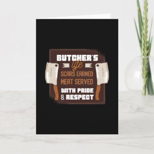 Butcher Quote Kaart