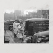 Butcher Shop Boys, 1938 Briefkaart (Voorkant)