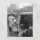 Butcher Shop Boys, 1938 Briefkaart (Voorkant)