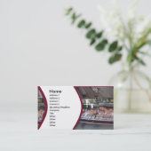 Butcher Visitekaartje (Staand voorkant)