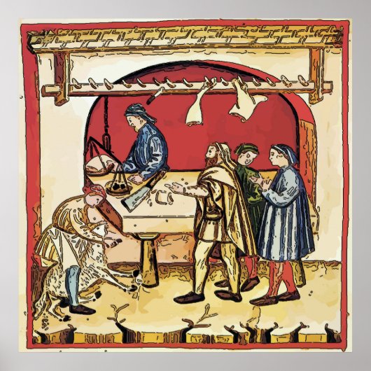  butcher-winkel poster (Voorkant)