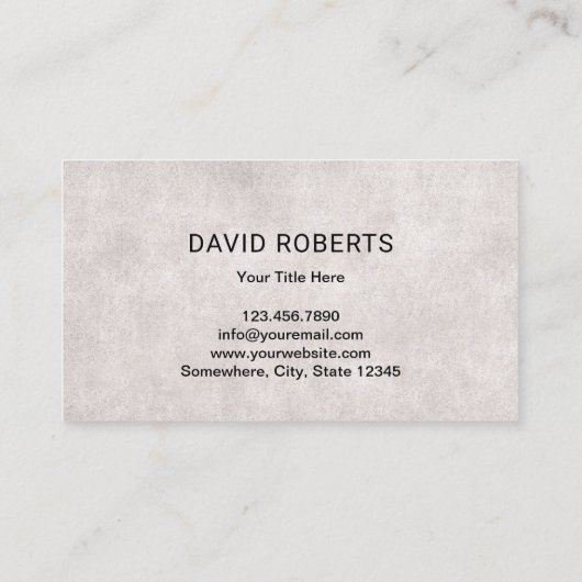 Butcher Winkelen  markt voor vlees en pluimvee Visitekaartje (Achterkant)