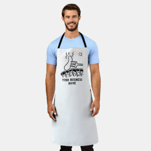 Butcher's Apron met Afbeelding van barbecuesworst Schort