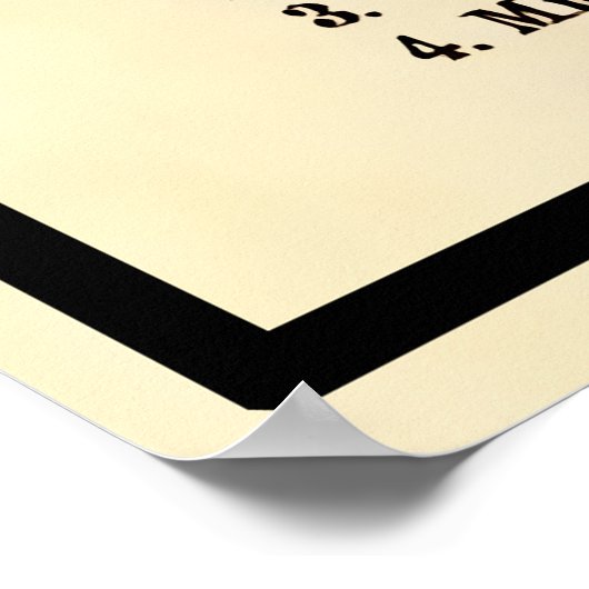 Butcher's Guide c. 1924 Poster (Hoek)