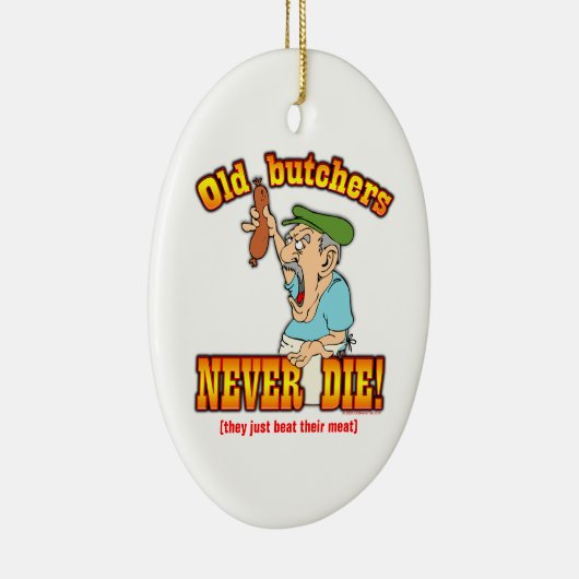 Butchers Keramisch Ornament (Rechts)