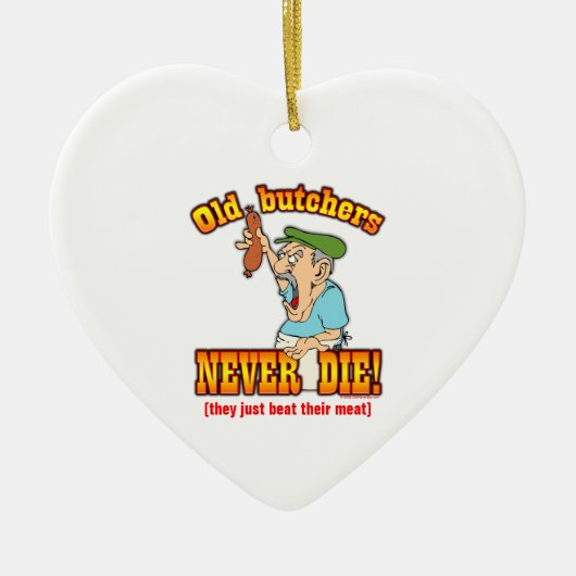 Butchers Keramisch Ornament (Voorkant)