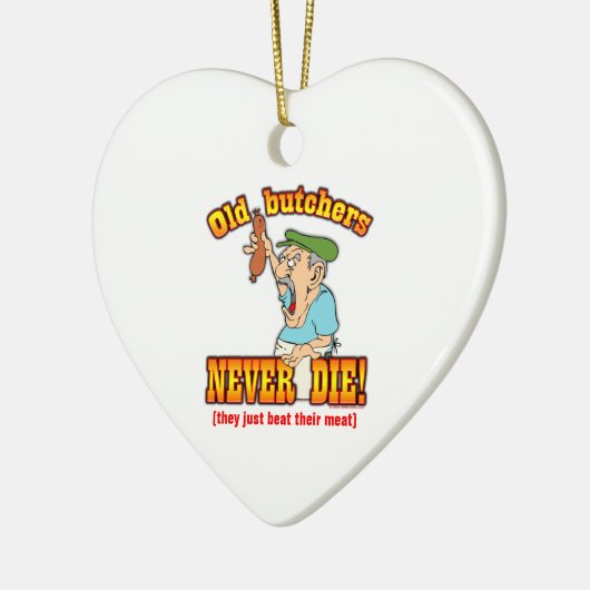 Butchers Keramisch Ornament (Links)