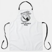 Butcher's Schort met vleesgewricht Afbeelding (Voorkant)