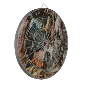 Butcher's Stall (van Pieter Aertsen) Dartbord (Voorkant Links)