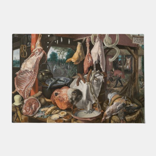 Butcher's Stall (van Pieter Aertsen) Deurmat (Voorkant)