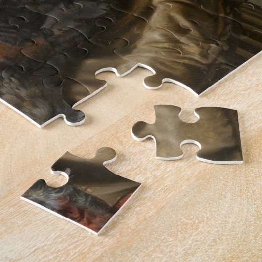 Butcher's Stall (van Pieter Aertsen) Legpuzzel (Zijkant)