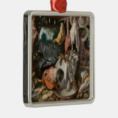 Butcher's Stall (van Pieter Aertsen) Metalen Ornament (Rechts)