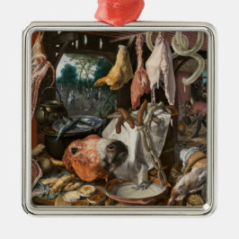 Butcher's Stall (van Pieter Aertsen) Metalen Ornament