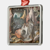 Butcher's Stall (van Pieter Aertsen) Metalen Ornament (Links)