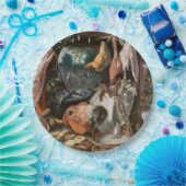 Butcher's Stall (van Pieter Aertsen) Papieren Bordje (Feest)