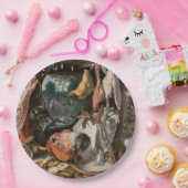 Butcher's Stall (van Pieter Aertsen) Papieren Bordje (Feest)