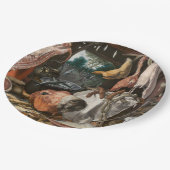 Butcher's Stall (van Pieter Aertsen) Papieren Bordje (Gekanteld)