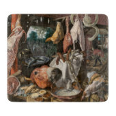 Butcher's Stall (van Pieter Aertsen) Snijplank (Voorkant)