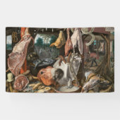 Butcher's Stall (van Pieter Aertsen) Spandoek (Horizontaal)