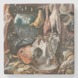 Butcher's Stall (van Pieter Aertsen) Stenen Onderzetter